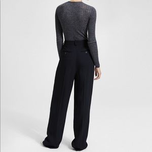 NWT XS Theory Black Trousers